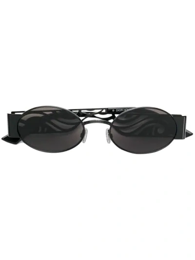 Shop Dior Rave Sunglasses In Black