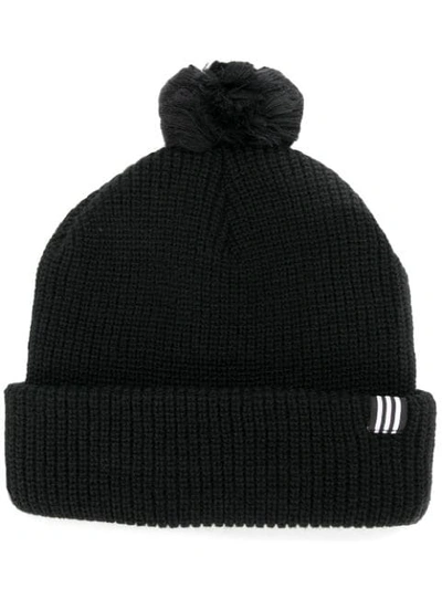 Shop Adidas Originals Knit Cap In Black