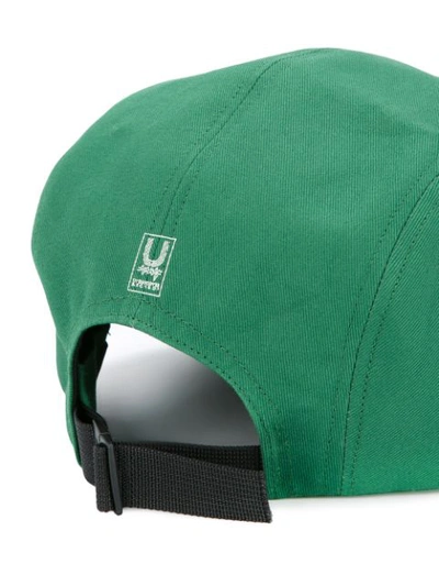 Shop Undercover Slogan Printed Cap In Green