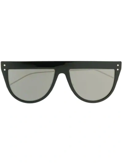 FENDI EYEWEAR CAT EYE FRAME SUNGLASSES - 黑色