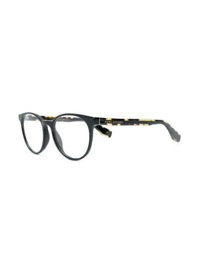 Marc Jacobs Eyewear Brille Mit Runden Gläsern - Schwarz In Black | ModeSens
