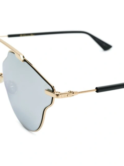 Shop Dior So Real Pop Sunglasses In Black
