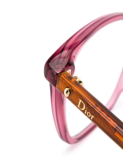 Shop Dior Montaigne 55 Glasses In Pink