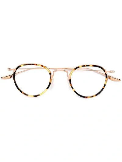 Shop Barton Perreira Aalto Glasses In Gold