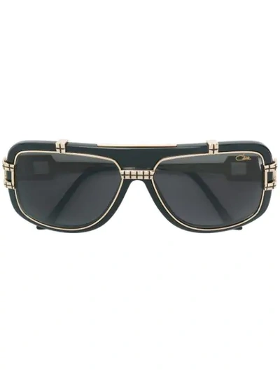 Shop Cazal Oversize Sunglasses In Black