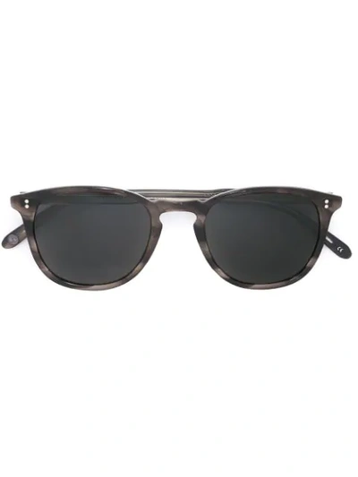 Shop Garrett Leight 'kinney' Sunglasses In Grey