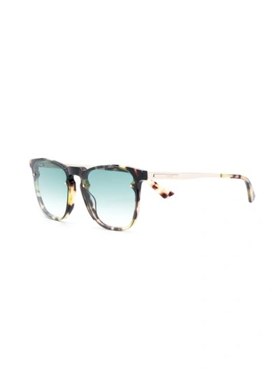 Shop Mcq By Alexander Mcqueen Eyewear Square Frame Sunglasses - Brown