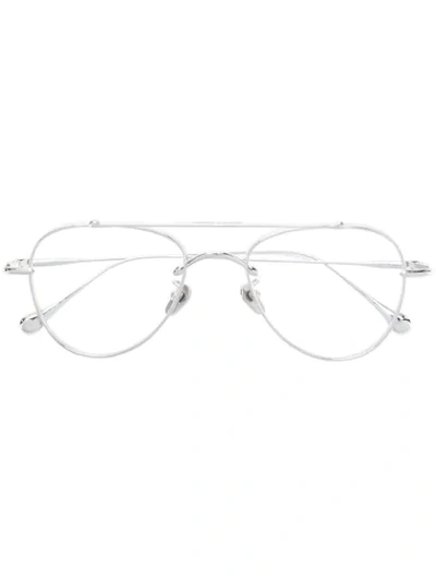 Shop Frency & Mercury Egoistic Sunday Iii Glasses In Metallic