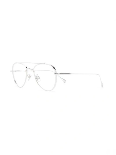 Shop Frency & Mercury Egoistic Sunday Iii Glasses In Metallic