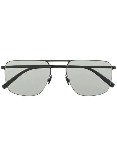 Shop Mykita 'masao' Sonnenbrille In Black