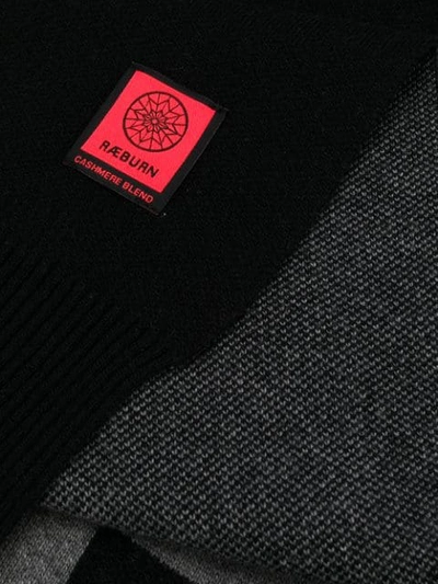 Shop Raeburn Schal Mit Logo In Black