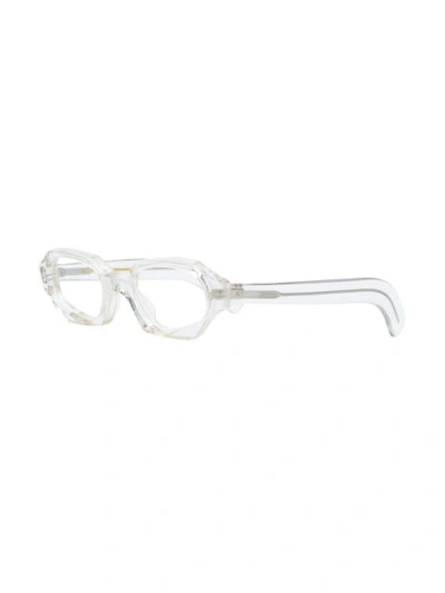 Shop Cutler And Gross Cutler & Gross Jessie Glasses - Neutrals In Nude & Neutrals