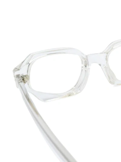 Shop Cutler And Gross Cutler & Gross Jessie Glasses - Neutrals In Nude & Neutrals