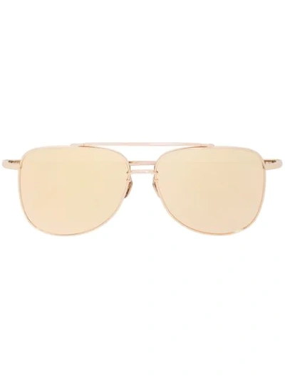 Shop Ambush Edie Sunglasses In Metallic