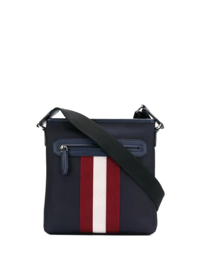 Shop Bally Currios Crossbody Bag In Blue