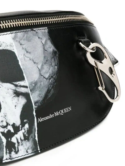 Shop Alexander Mcqueen Skull-print Belt Bag In 1000 -  Black