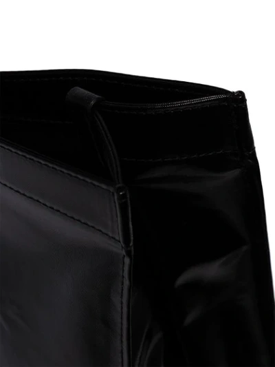 Shop Gucci Logo-print Tote Bag In Black