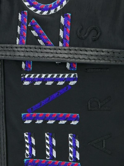 KENZO LOGO CAMERA BAG - 黑色