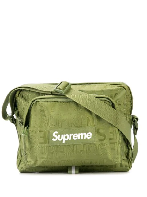 green supreme shoulder bag