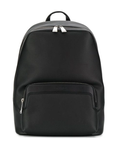 Shop Bottega Veneta Textured Backpack In Black