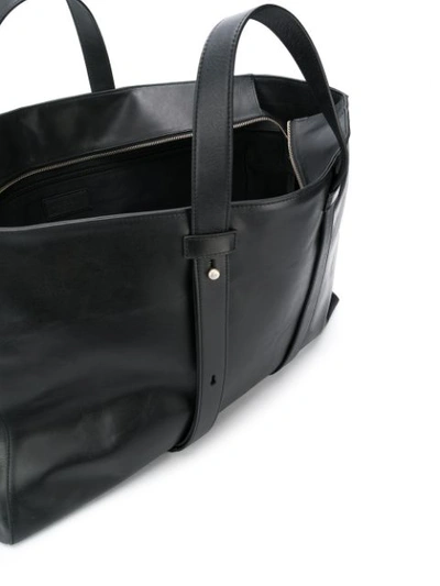 Shop Orciani Large Square Holdall In Black