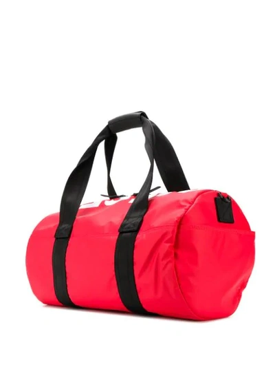 Shop Diesel Travel Bag With Logo In Red
