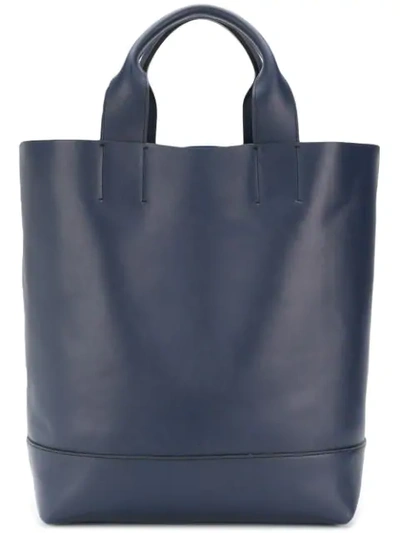 Shop Marni Large Tote Bag - Blue