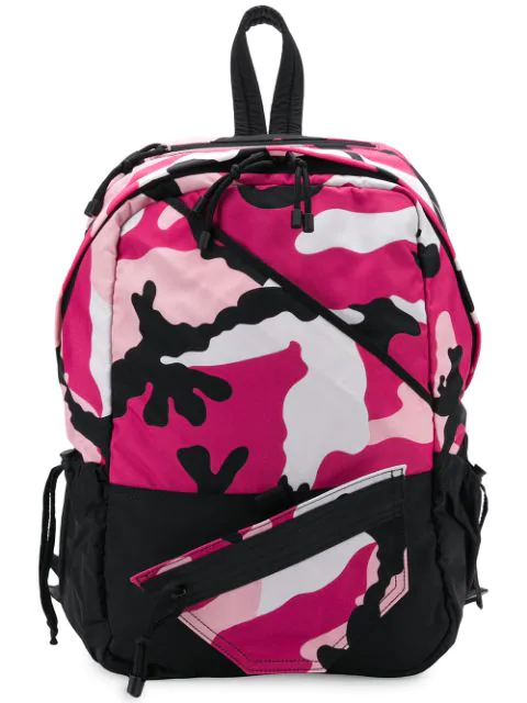 purple camo backpack