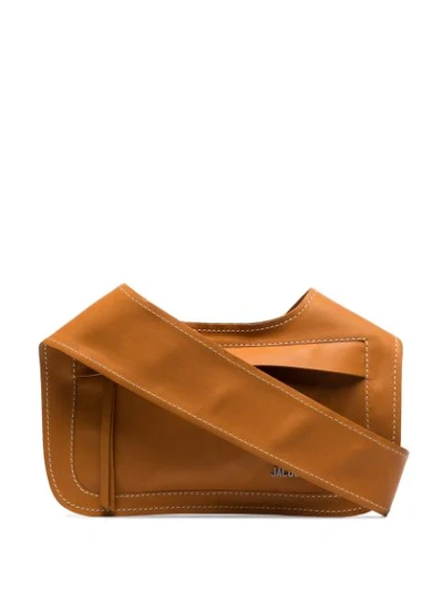 Shop Jacquemus Le Meunier Crossbody Bag In Brown
