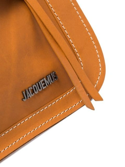 Shop Jacquemus Le Meunier Crossbody Bag In Brown