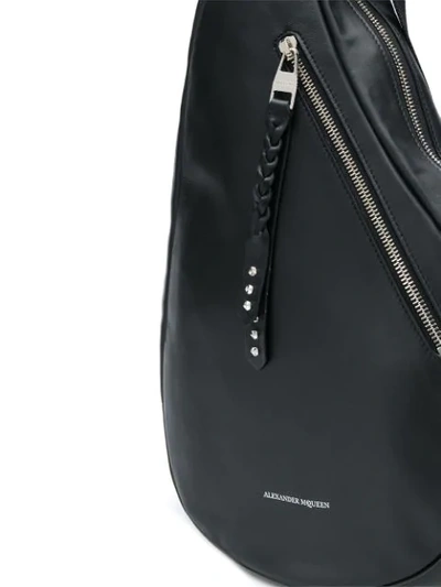 Shop Alexander Mcqueen Tear-shaped Backpack In Black