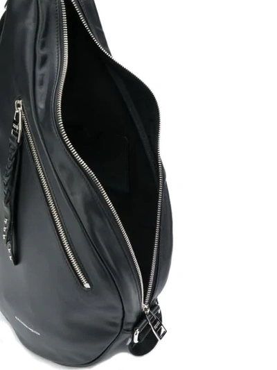 Shop Alexander Mcqueen Tear-shaped Backpack In Black