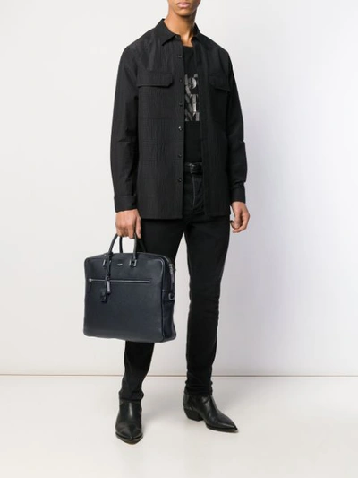Shop Saint Laurent Sac De Jour Briefcase In Black
