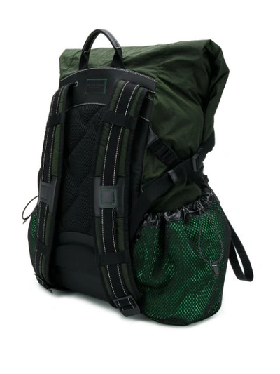 Shop Bottega Veneta Oversized Backpack In Green