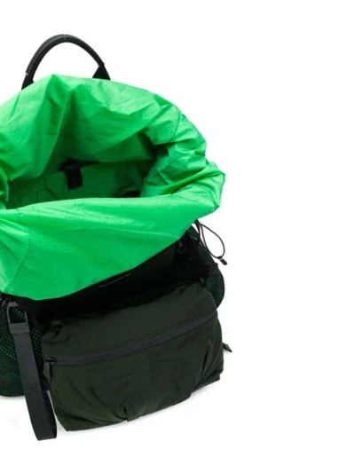 Shop Bottega Veneta Oversized Backpack In Green