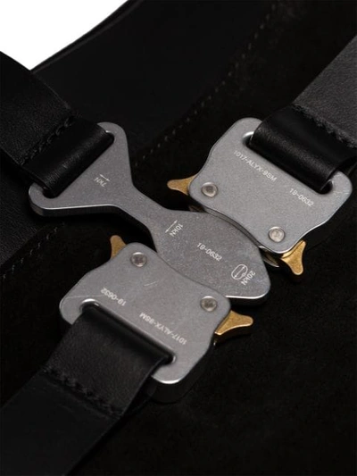 Alyx Tri-buckle Tote In Black