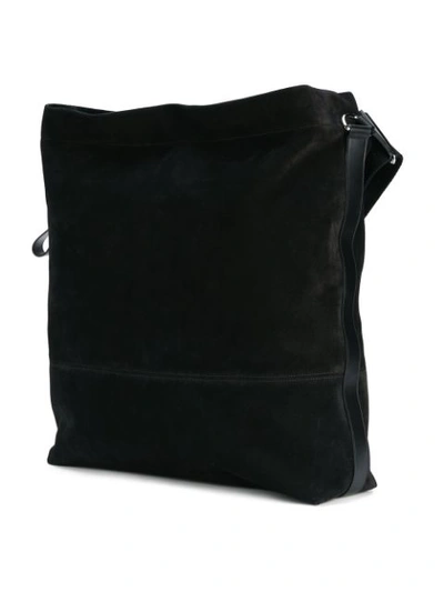 Shop Tom Ford Oversized Hobo Shoulder Bag In Black