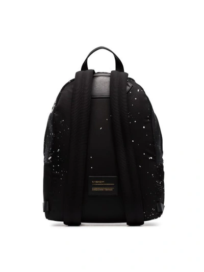 Shop Givenchy Black Urban Logo Print Backpack
