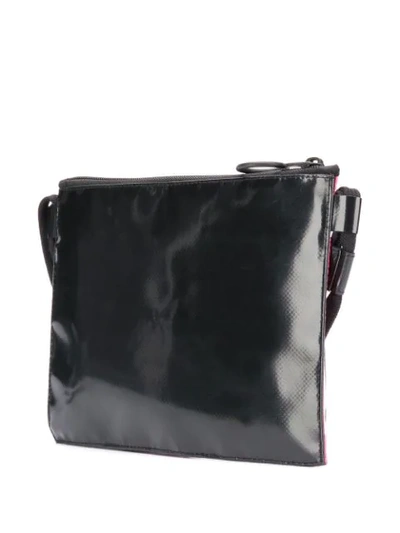 Off-white Logo Patch Shoulder Bag In Pink