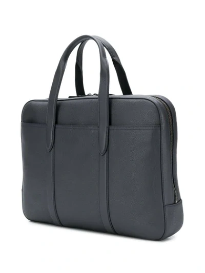 Shop Coach Classic Laptop Bag In Blue