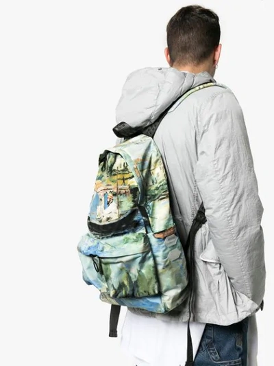 Shop Off-white C/o Virgil Abloh Lake Backpack In Multicolour