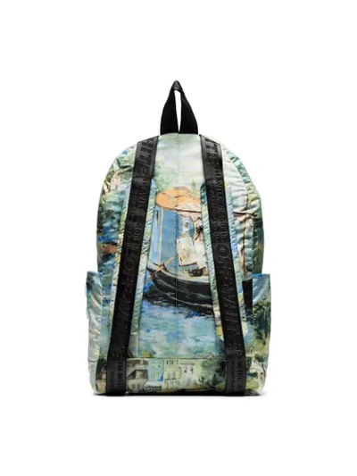 Shop Off-white C/o Virgil Abloh Lake Backpack In Multicolour