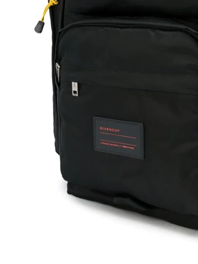 Shop Givenchy Wide Functional Backpack In Black