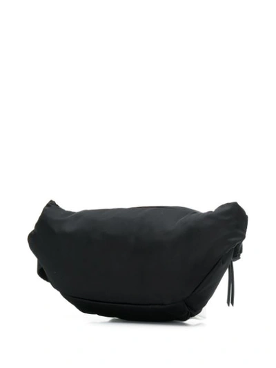 Shop Givenchy Paris Logo Print Belt Bag In Black