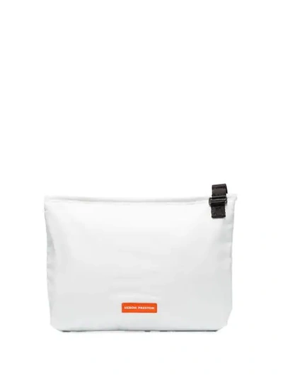 Shop Heron Preston Nasa Print Crossbody Bag In White