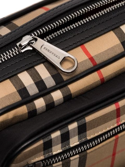 Shop Burberry Vintage Check Cross-body Bag In Brown