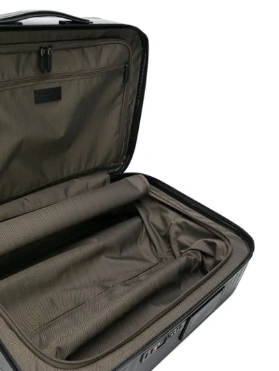 Shop Ermenegildo Zegna Leggerissimo Luggage Bag In Black