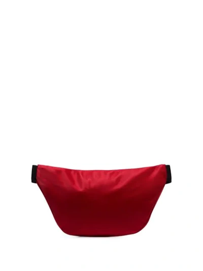 Shop Polo Ralph Lauren Logo Patch Belt Bag In Red