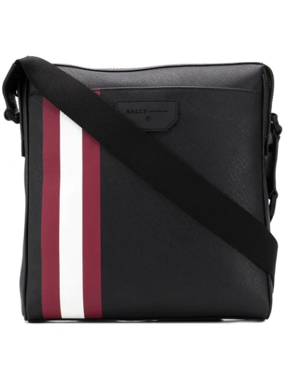 Shop Bally Skill Messenger Bag In Black