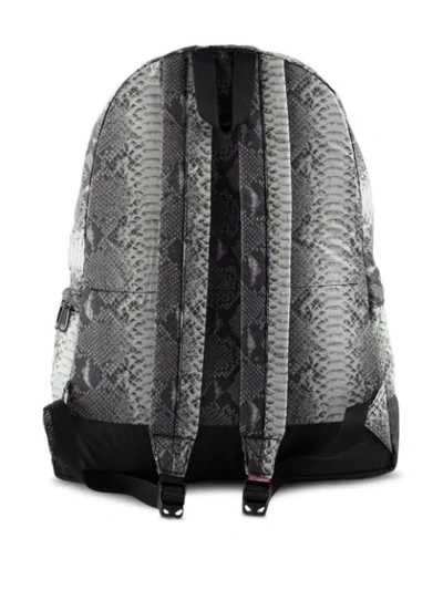 Supreme Tnf Snakeskin Lightweight Day Backpack In Grey